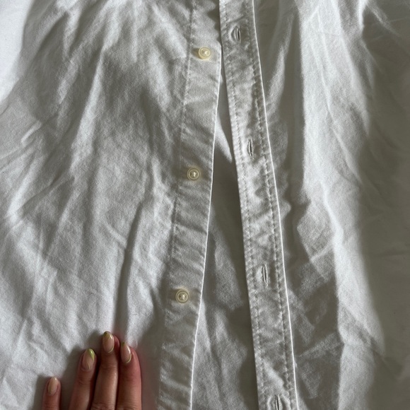 Zara Linen Shirt in White - Picture 4 of 4